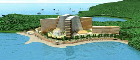 Каркас здания отеля Naga Vladivostok в игорной зоне «Приморье» начнут возводить в апреле