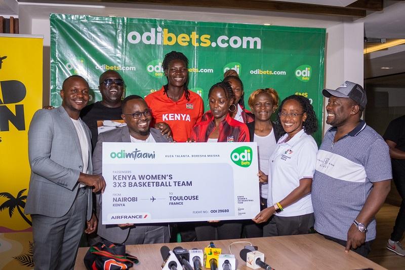 Odibets стал спонсором женской баскетбольной сборной Кении 3х3