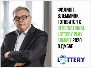 Филипп Влемминк готовится к International Lottery Play Summit (ILPS) 2020 в Дубае