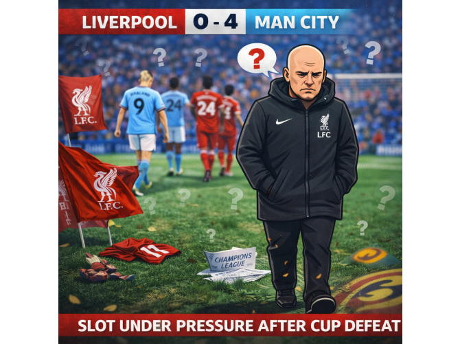 Разгром от «Ман Сити» усилил давление на тренера «Ливерпуля» Арне Слота