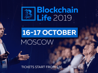 16-17 октября форум Blockchain Life в Москве собирает 6000 участников и топ компании отрасли