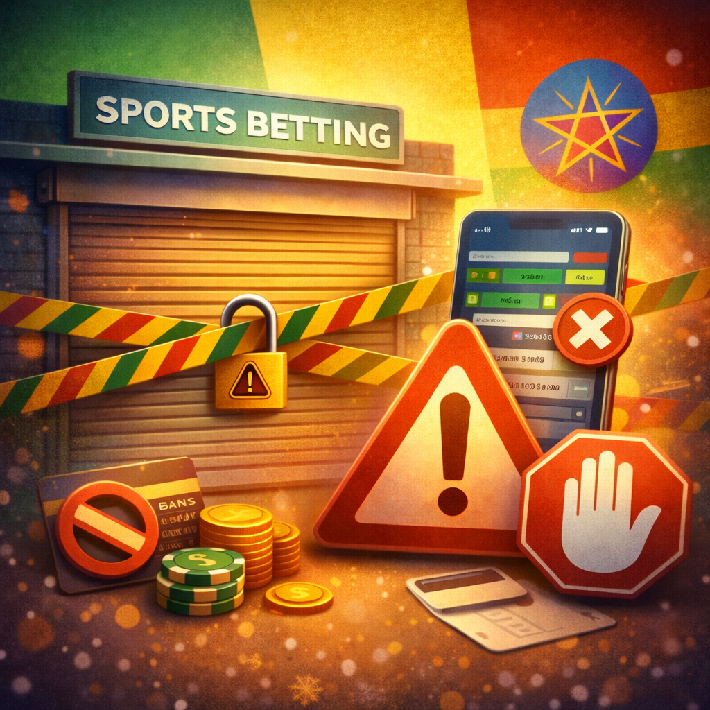 Эфиопия отзывает все лицензии на ставки на спорт с немедленным вступлением в силу с 15 декабря 2025 года