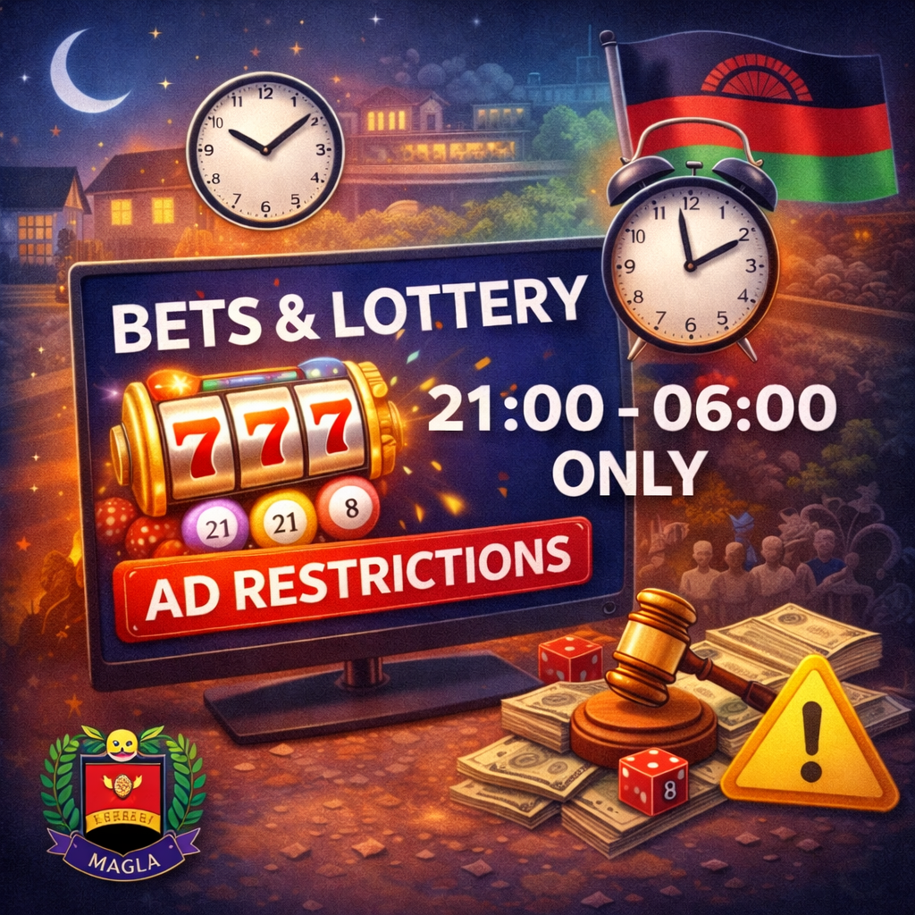 В Малави ввели ограничения на рекламу гемблинга с показом только в ночные часы
