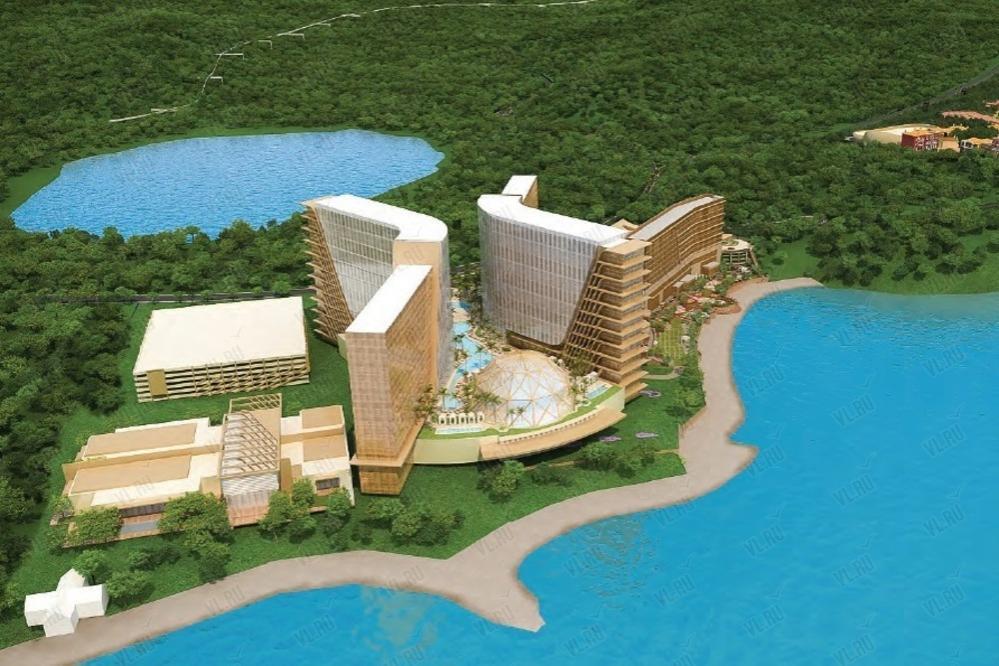 Строительство казино-отеля Naga Vladivostok возобновили в игорной зоне «Приморье»