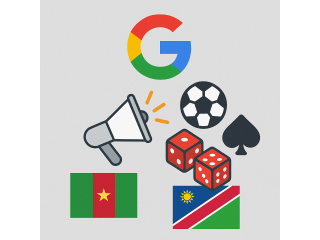 Google разрешит рекламу азартных игр и ставок в Камеруне и Намибии