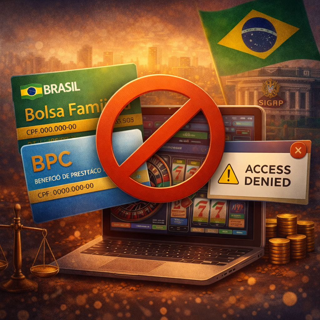 Бразилия блокирует доступ к онлайн-ставкам для бенефициаров социальной программы