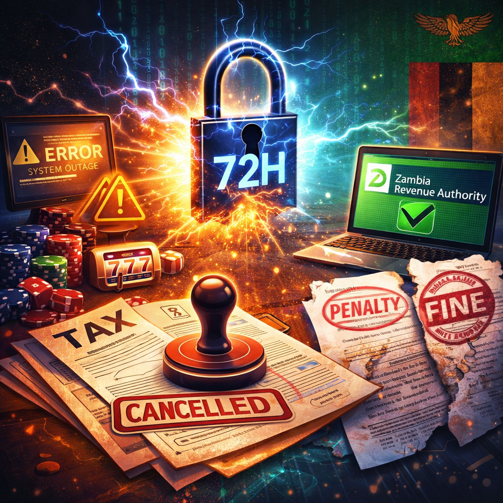Замбия отменила штрафы после сбоя цифровых систем