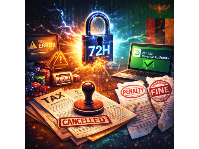 Замбия отменила штрафы после сбоя цифровых систем