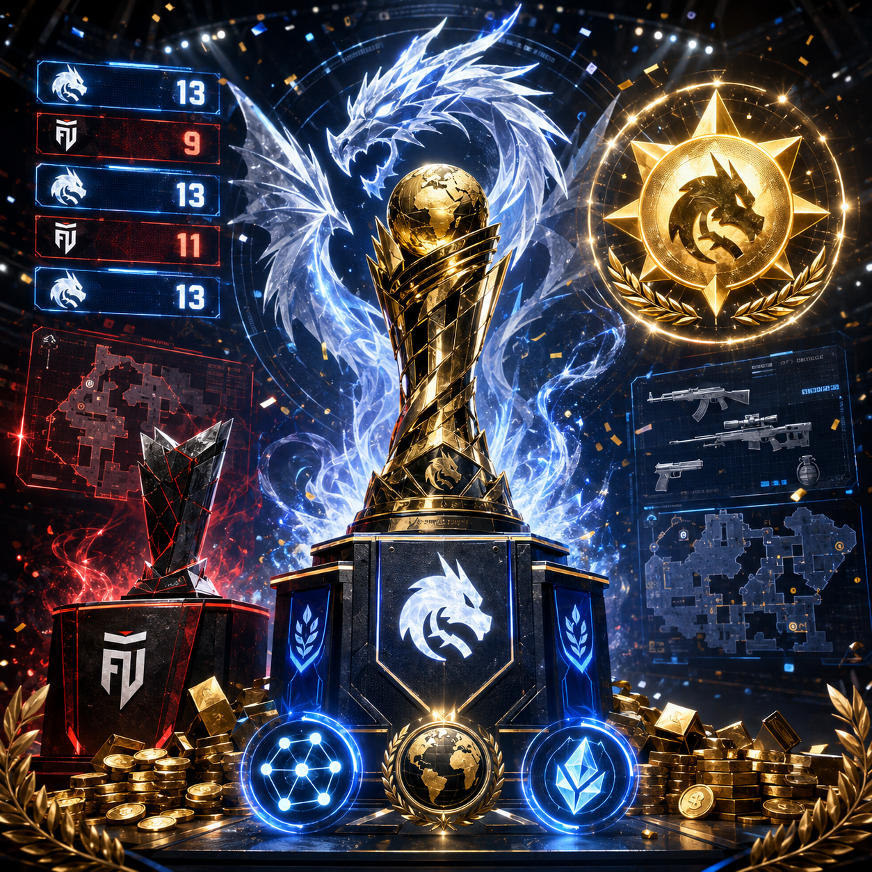Team Spirit выиграла Esports World Cup по CS2