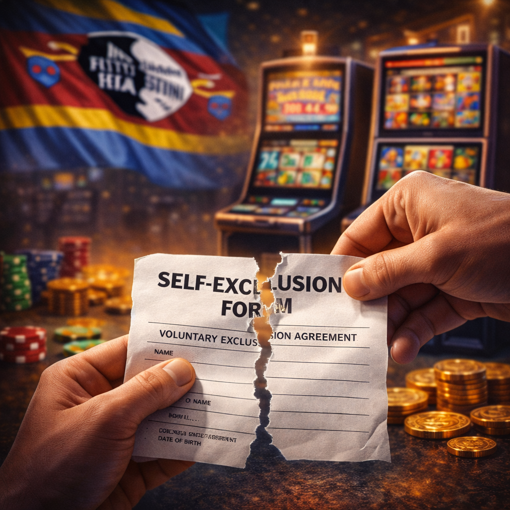 В Эсватини 27 человек добровольно ограничили себе доступ к азартным играм