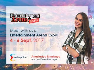 Endorphina приглашает на Entertainment ArenaExpo 2017 в Румынии!