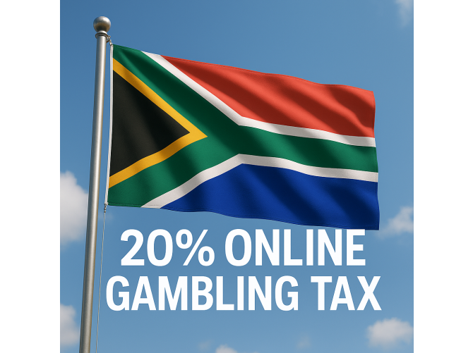 ЮАР предлагает ввести национальный налог 20% на онлайн-гемблинг и открывает публичные обсуждения
