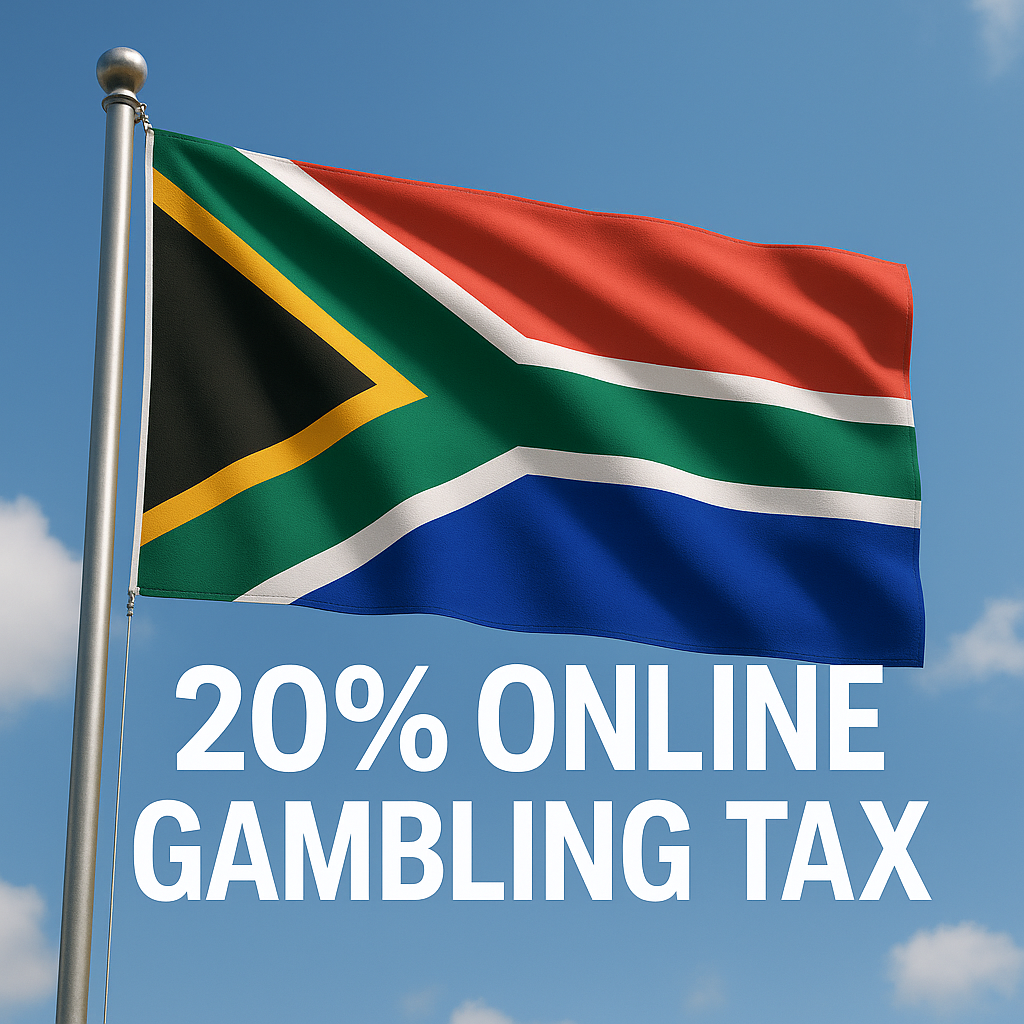 ЮАР предлагает ввести национальный налог 20% на онлайн-гемблинг и открывает публичные обсуждения