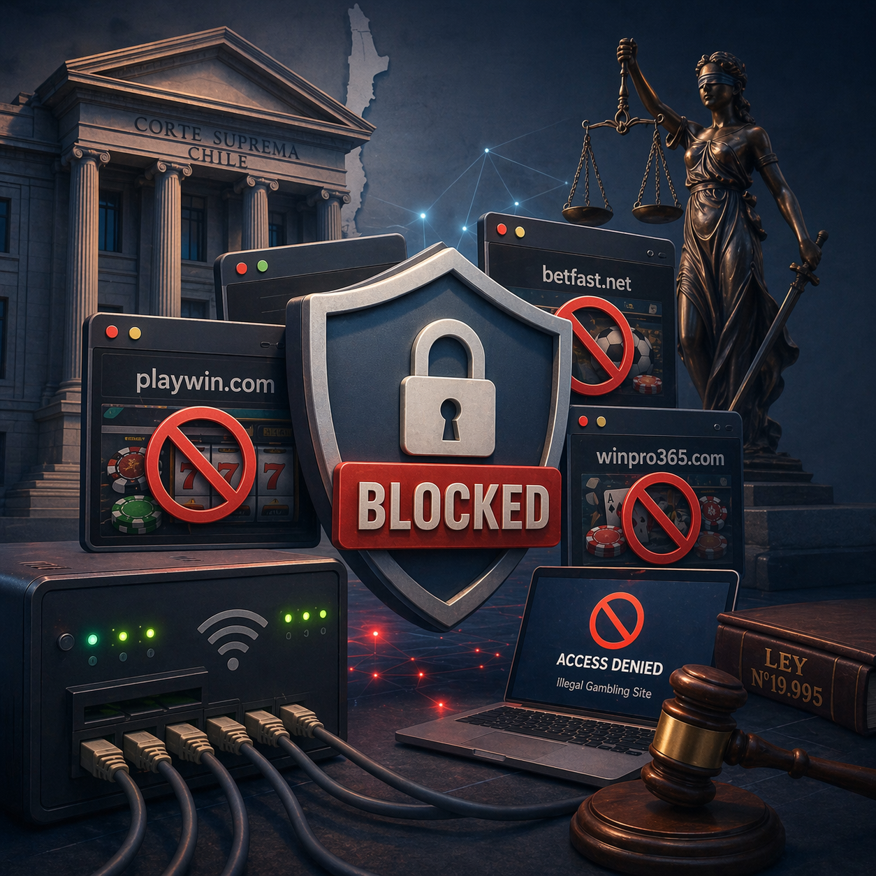 Верховный суд Чили обязал блокировать зеркала нелегальных гемблинг-сайтов