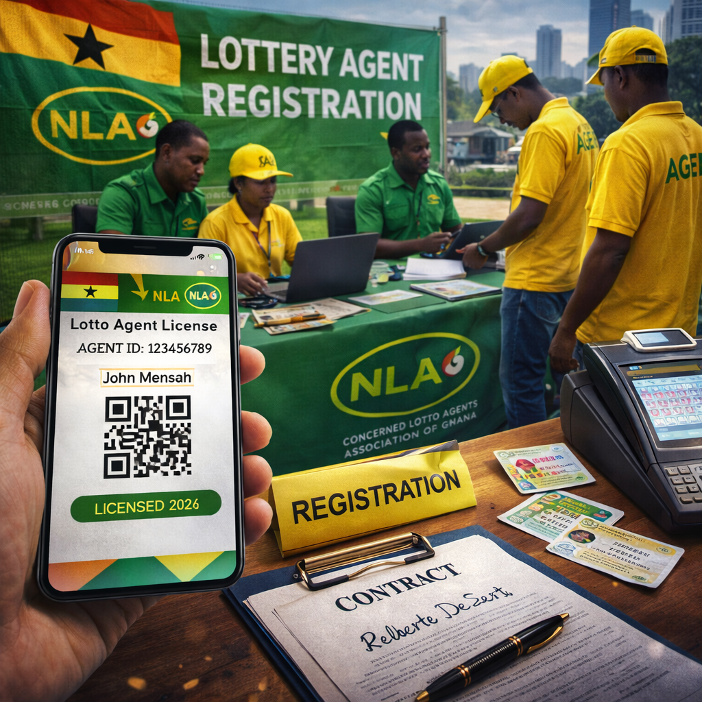 Гана вводит обязательную регистрацию лотерейных агентов