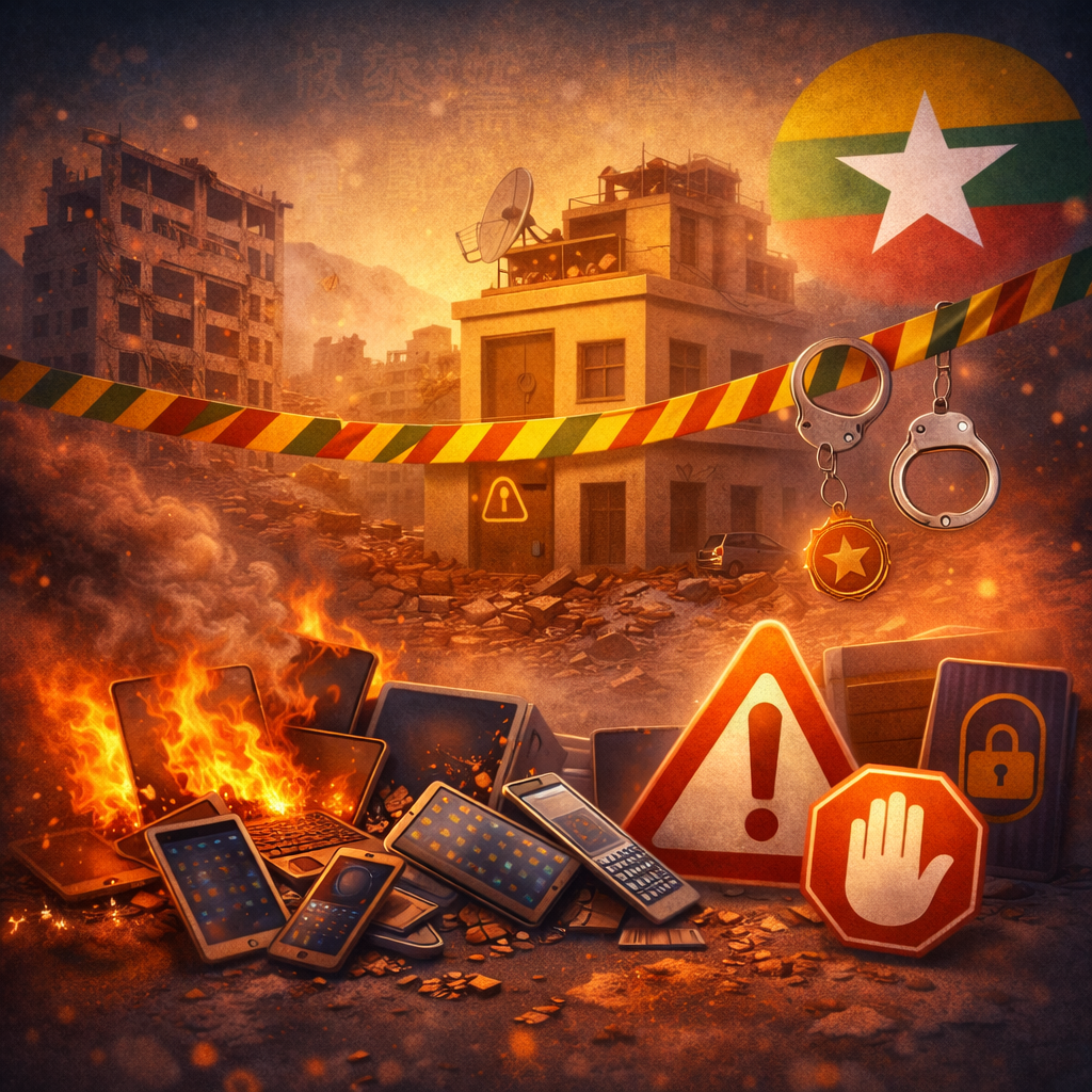 Мьянма начала общенациональную кампанию против онлайн-мошенничества и нелегального гемблинга