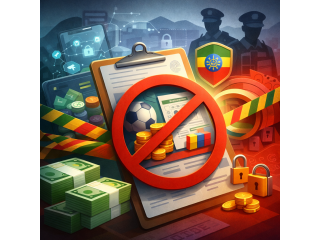 Эфиопия приостановила лицензии 22 букмекеров из-за сокрытия доходов на Br100 млрд