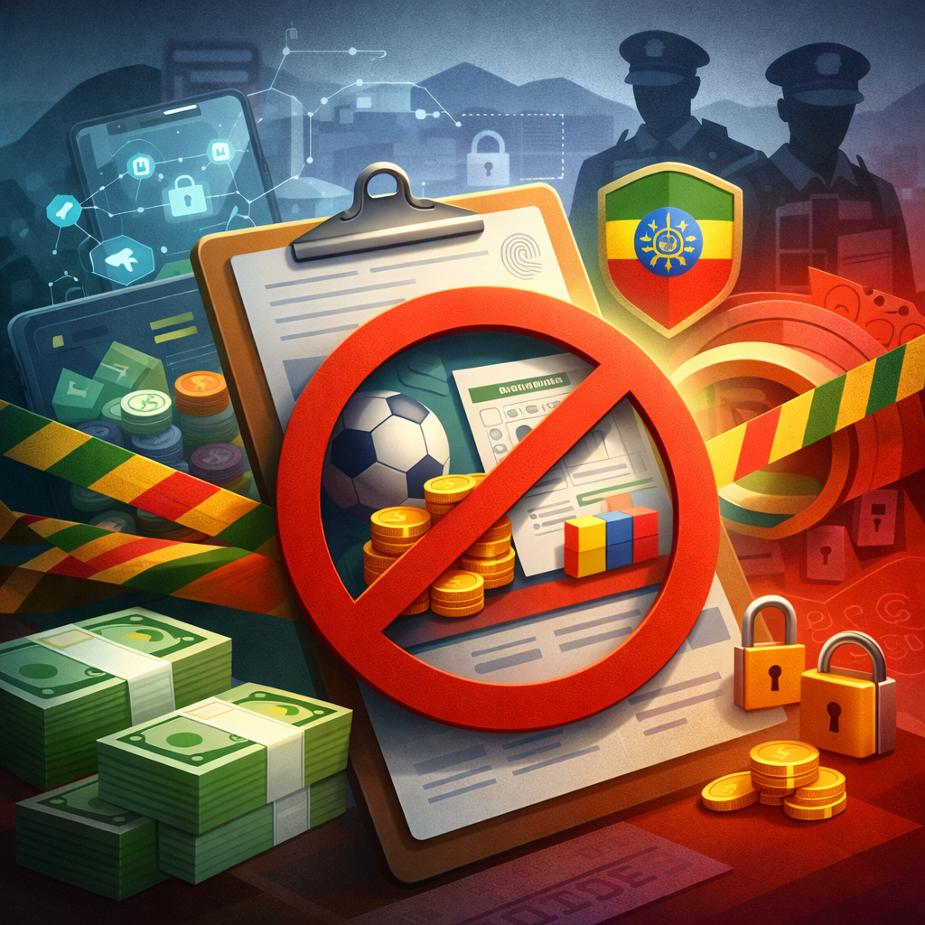 Эфиопия приостановила лицензии 22 букмекеров из-за сокрытия доходов на Br100 млрд