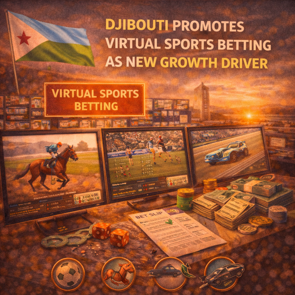 В Джибути растет количество ставок на виртуальный футбол и гонки в розничной сети