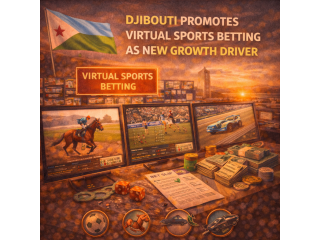 В Джибути растет количество ставок на виртуальный футбол и гонки в розничной сети