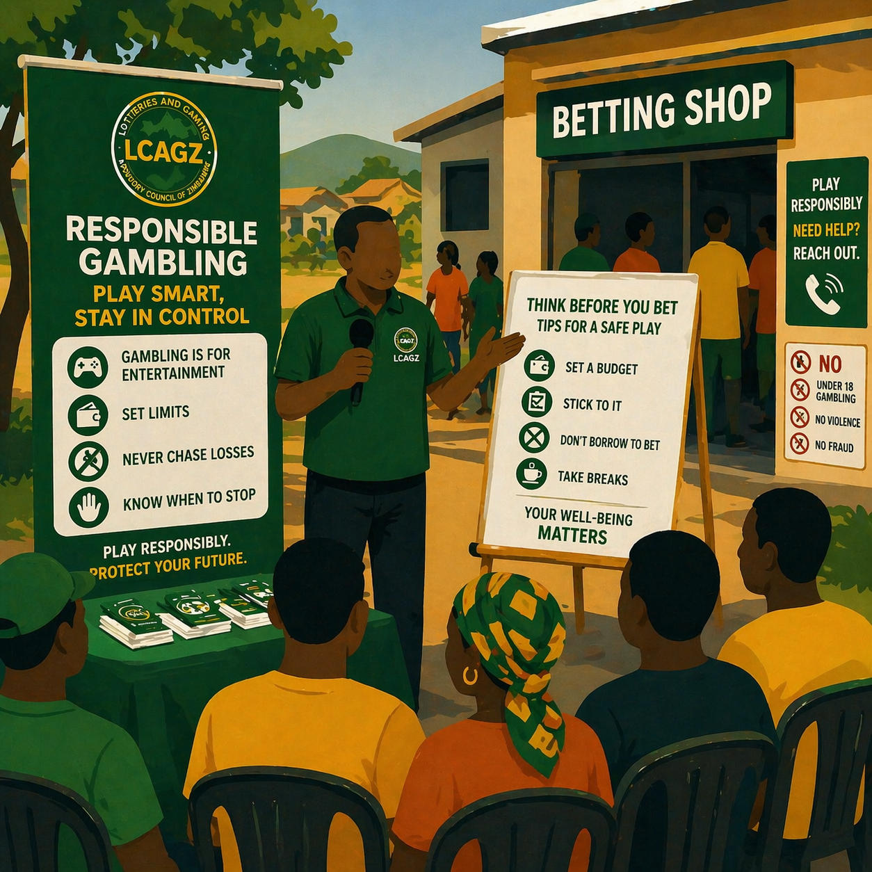 Регулятор Зимбабве усиливает кампанию ответственной игры