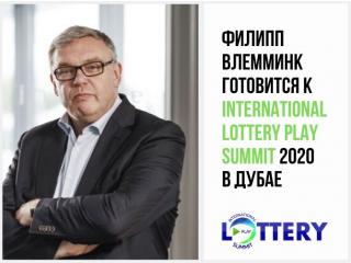 Филипп Влемминк готовится к International Lottery Play Summit (ILPS) 2020 в Дубае